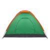 2-Person Waterproof Camping Dome Tent for Outdoor Hiking Survival Orange & Green