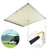 8.2x7.6FT/250x232cm Awning