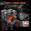 VEVOR Gas Pressure Washer, 4400 PSI 4.0 GPM, Gas Powered Pressure Washer with Copper Pump, Spray Gun and Extension Wand, 5 Quick Connect Nozzles, for